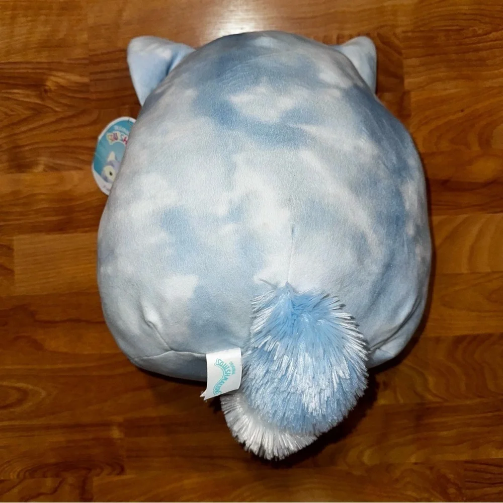 Squishmallows 12 INCH Faldette Sky Blue Husky Dog NEW WITH TAGS